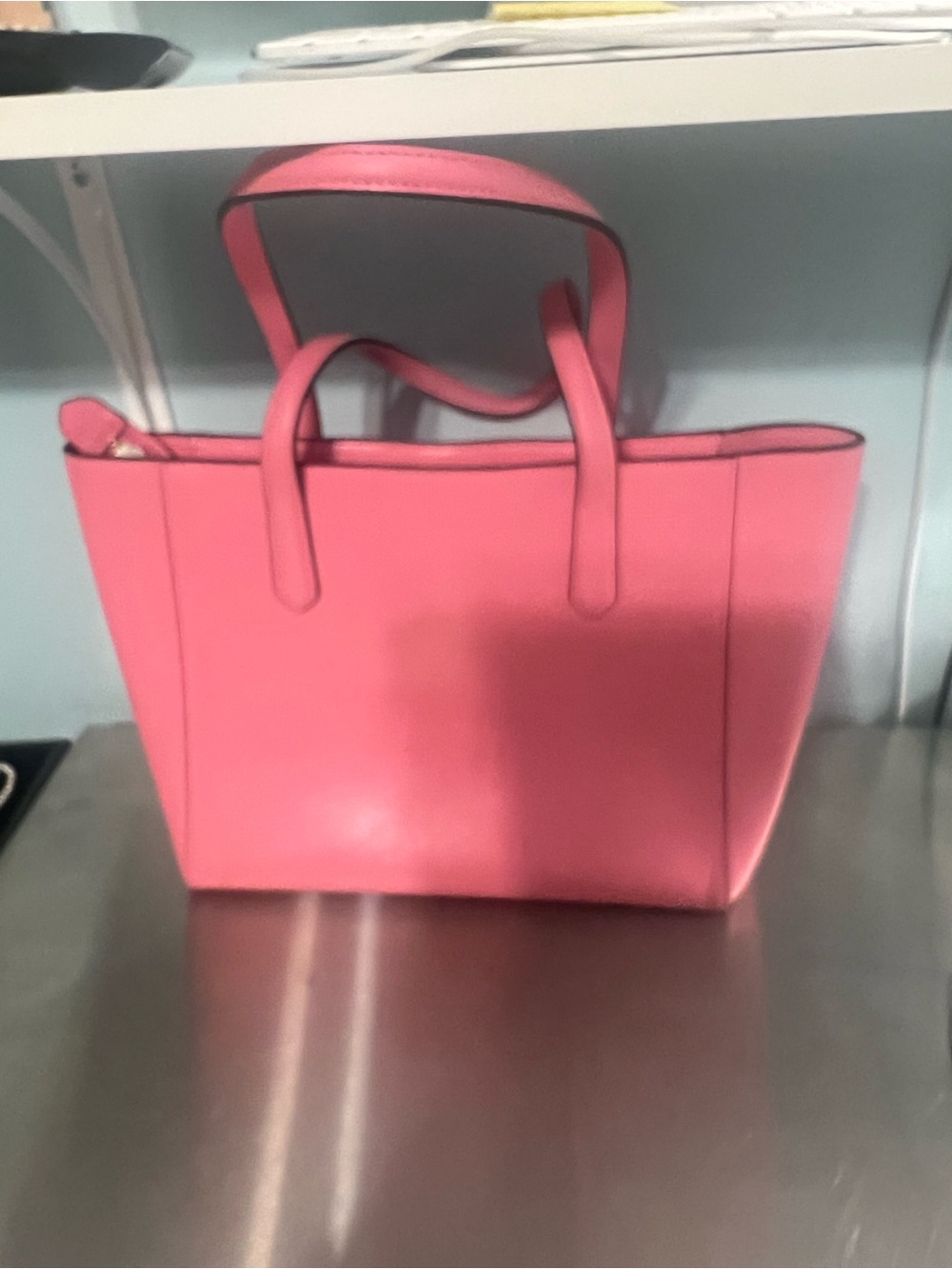 kate spade Pink Structured Leather Tote - Picture 2 of 6